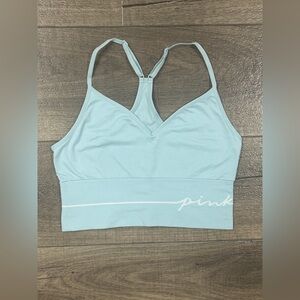 PINK  NWOT Seamless Longline Sports Bra Size M